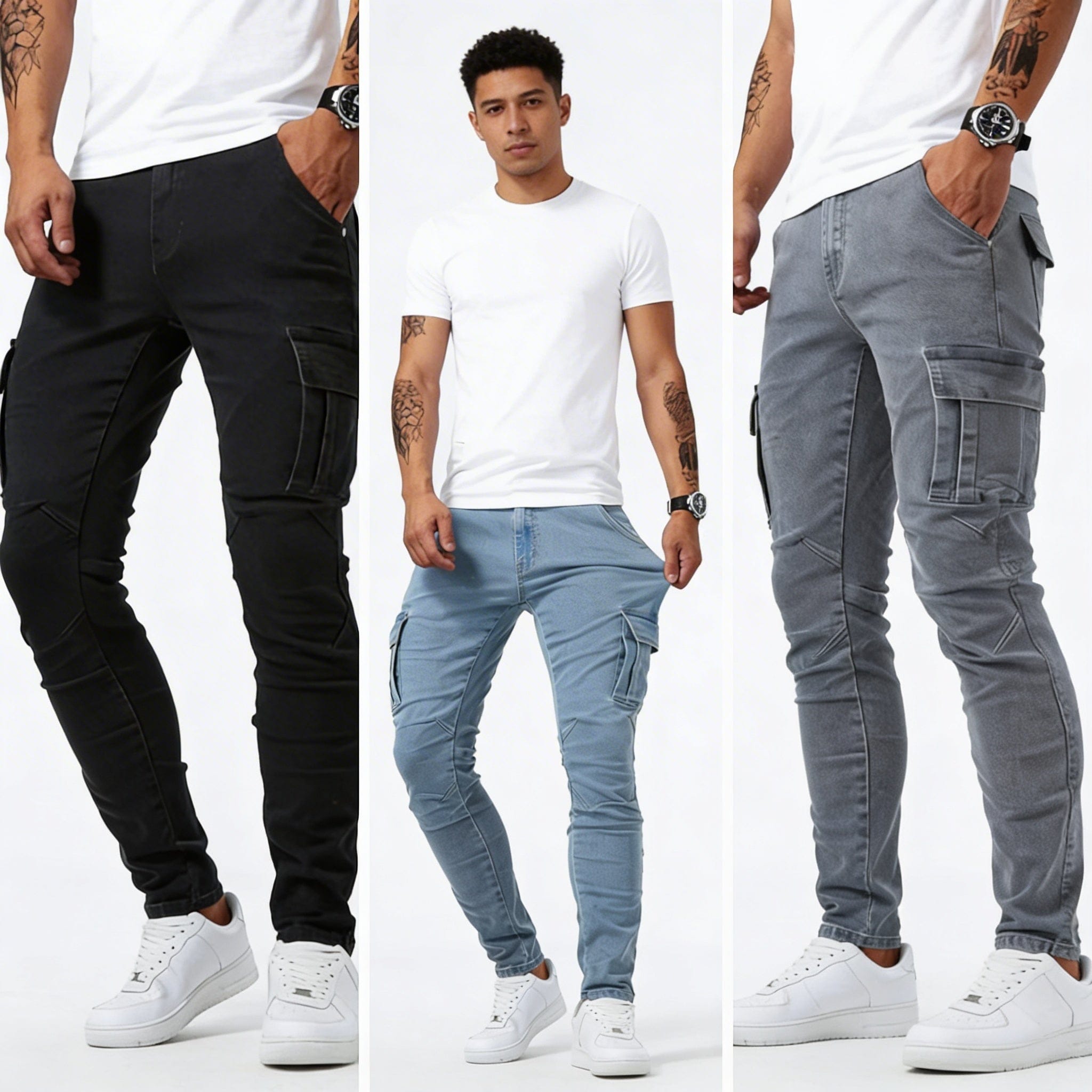 Urban Cargo Denim Jeans — LIQUIDATION PRICE