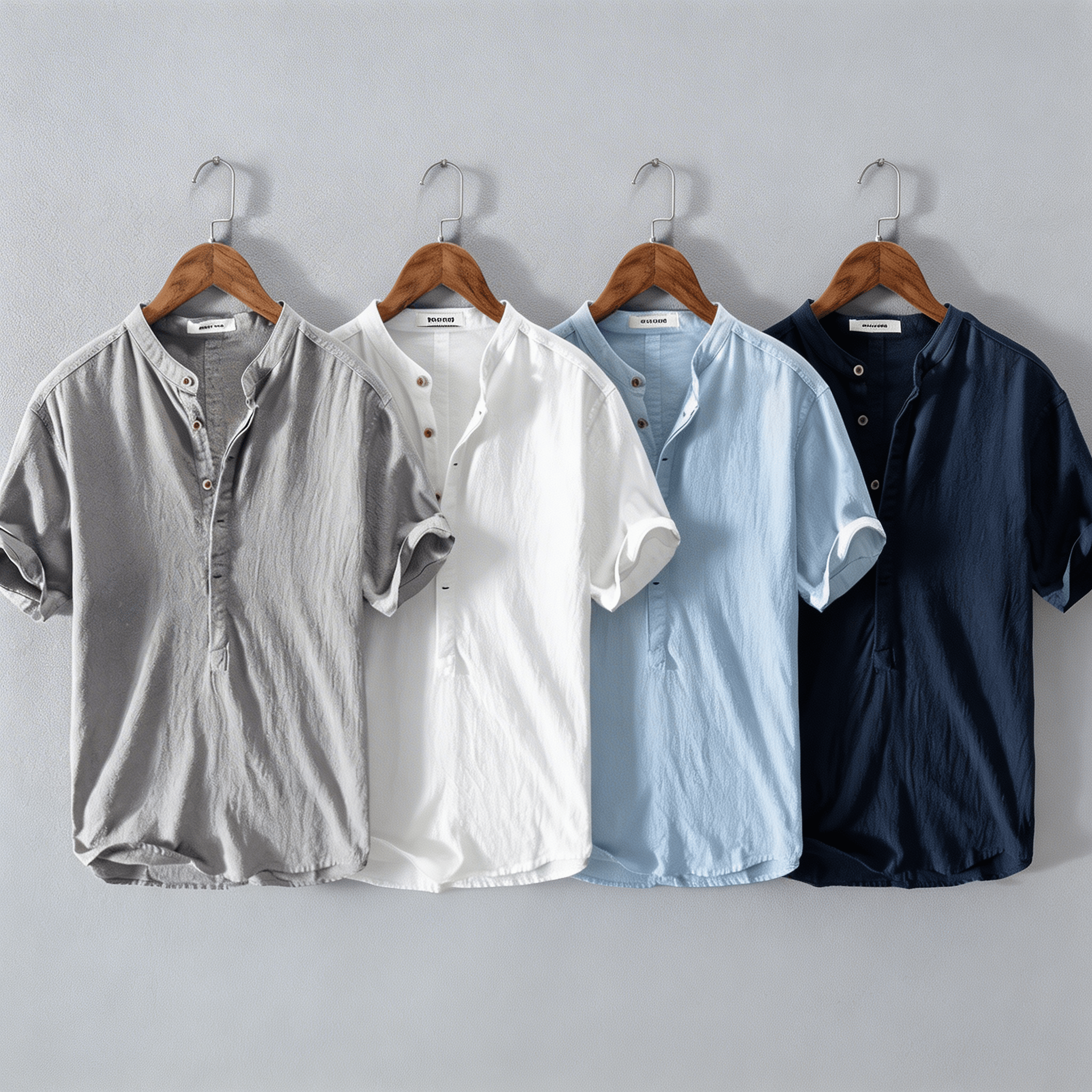 Casual Linen Blend Shirt — LIQUIDATION PRICE