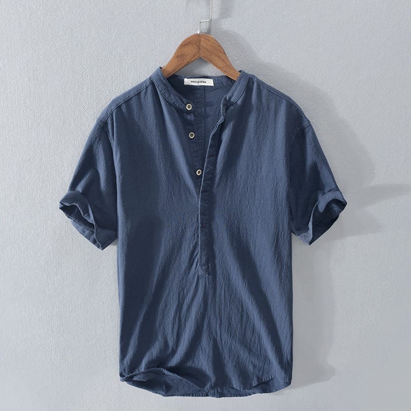 Casual Linen Blend Shirt — LIQUIDATION PRICE